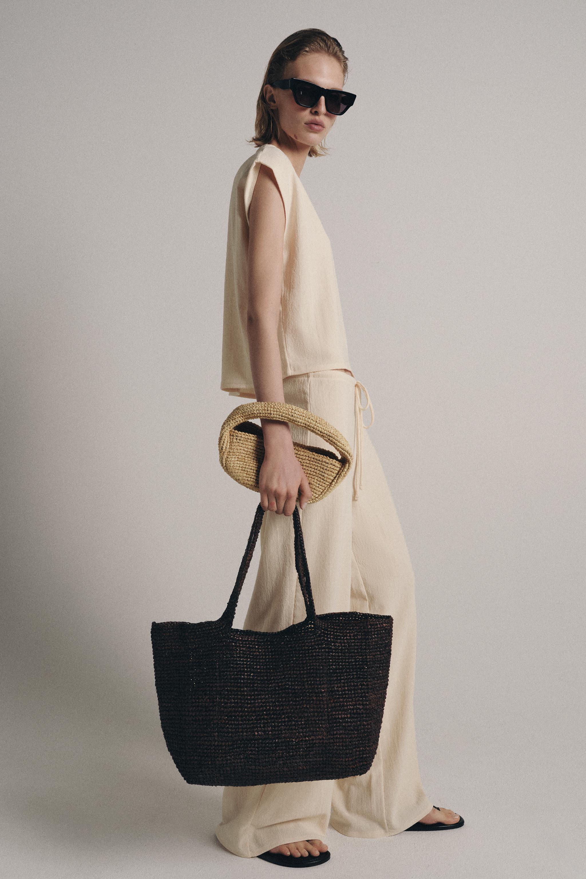 SAC SHOPPER EN RAPHIA